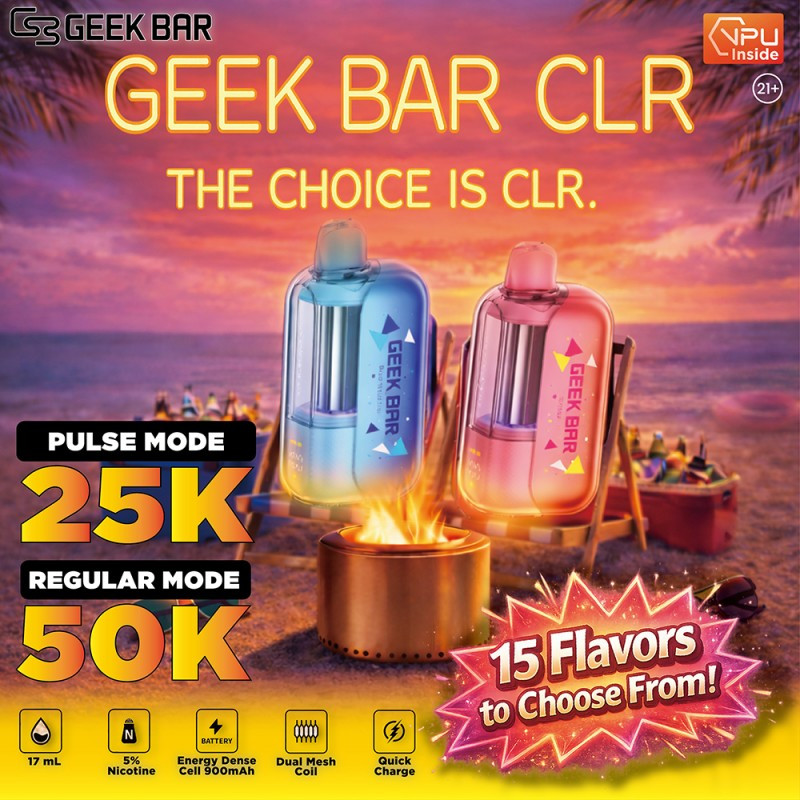 Geek Bar CLR