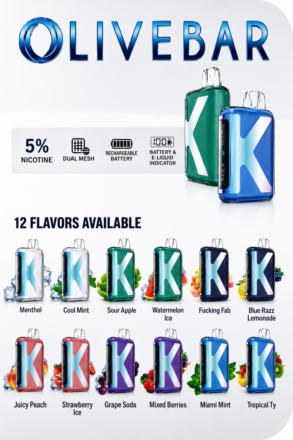Olive Bar 12 Flavors